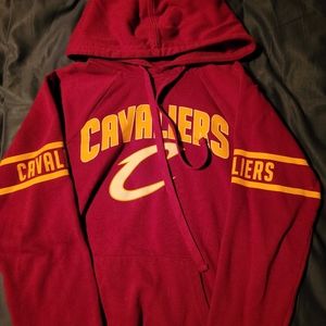 NBA Cavaliers Hoodie, Juniors Xsmall Red
